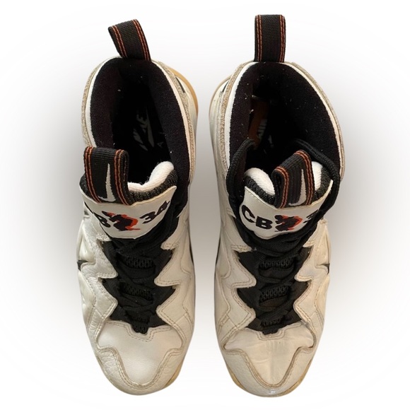 😎 Vintage Nike Air Max CB34 white/purple/orange original high tops - Picture 3 of 5